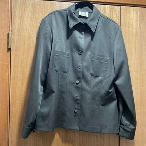 Vintage dark green fitted women’s jacket